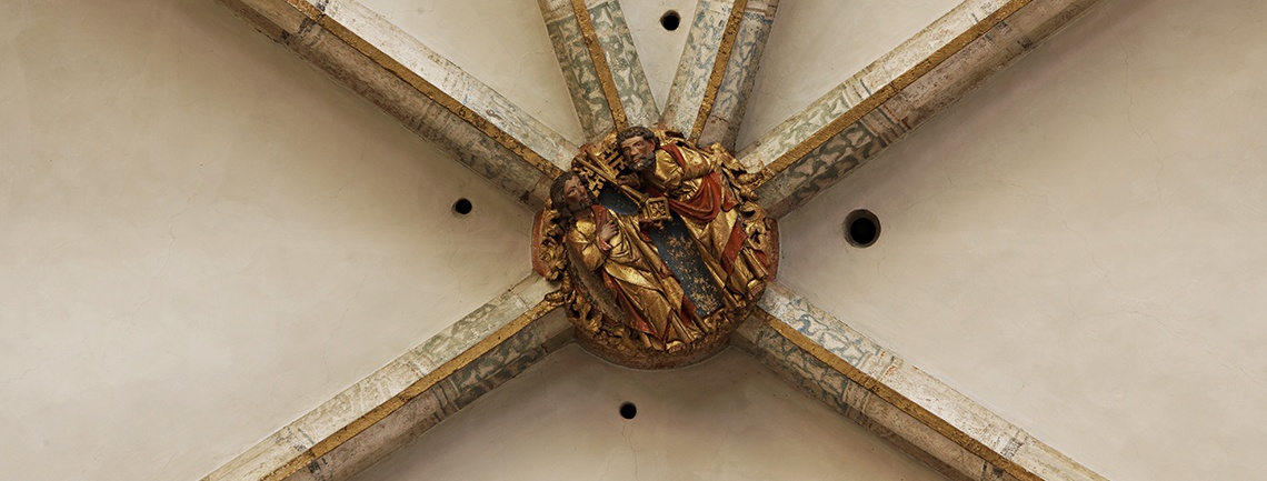 Gewölbeschlussstein, um 1315/20 © Florian Monheim