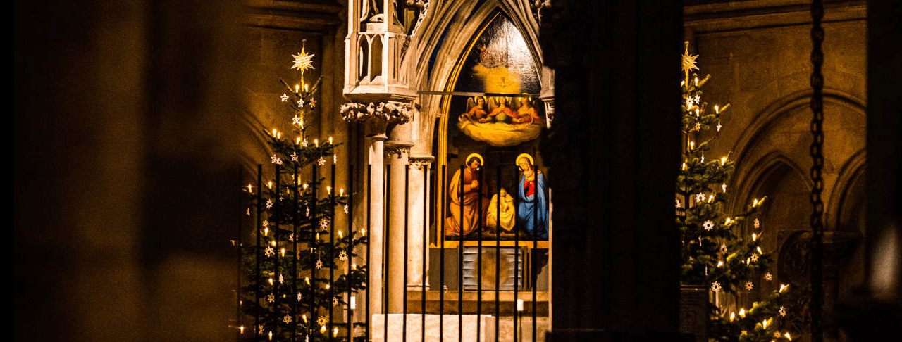 Geburt Christi Altar im Regensburger Dom