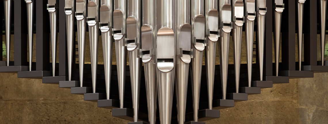 Detail aus dem Prospekt der Domorgel © Michael Vogl Detail aus dem Prospekt der Domorgel © Michael Vogl
